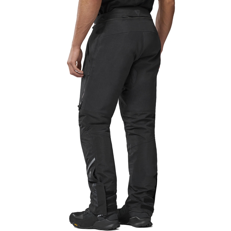 Pantaloni scurți de motocicletă Revit Fractal H2O negri