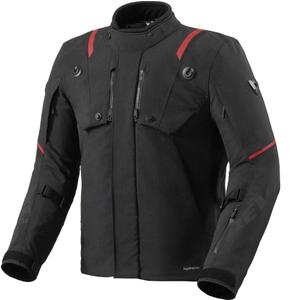 Geacă de motocicletă Revit Fractal H2O neagră