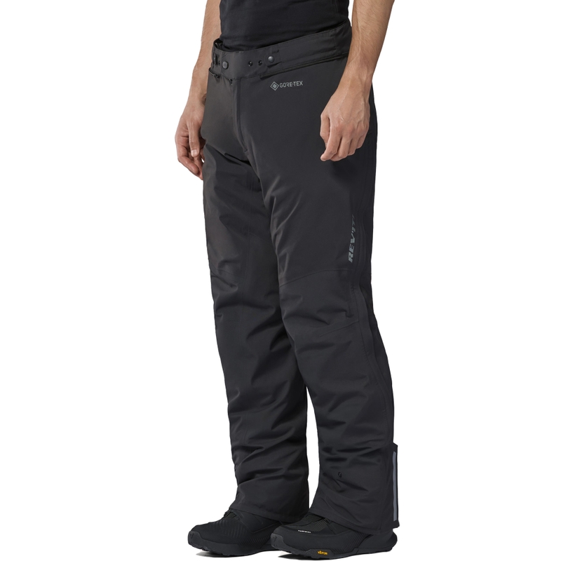 Pantaloni scurți de motocicletă Revit Defender 4 GTX negri