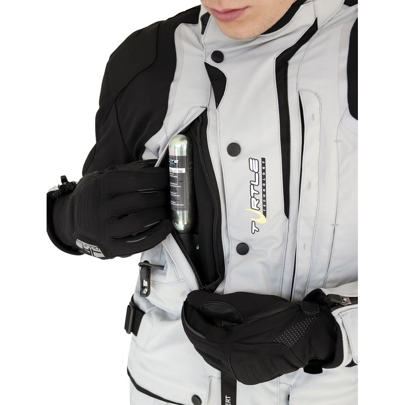 Geacă cu airbag HELITE Touring Nou gri lichidare