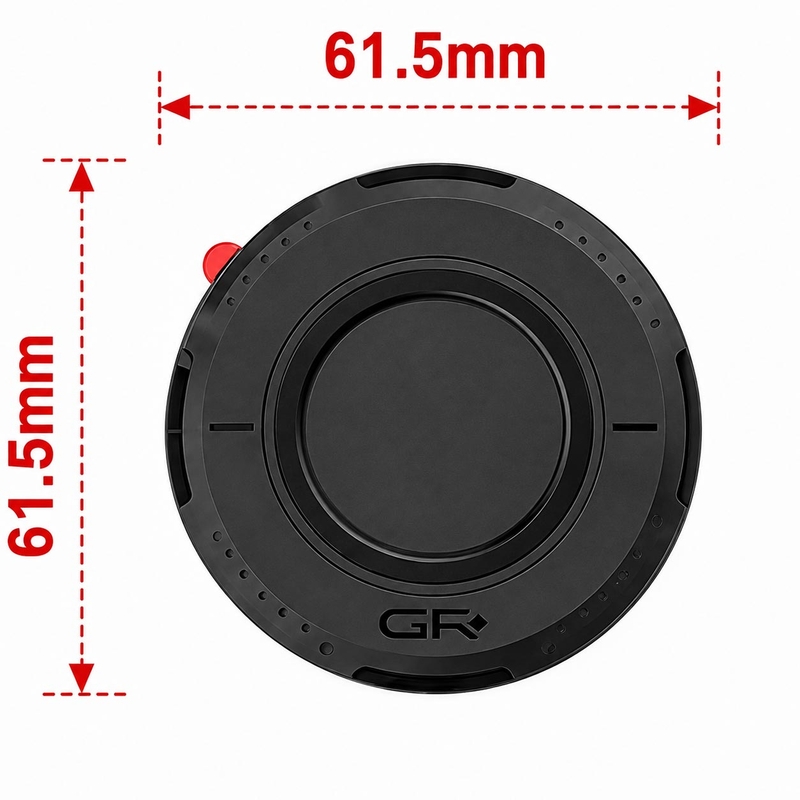 Suport telefon curbat pentru ghidonul motocicletei GRxplore MT10, negru