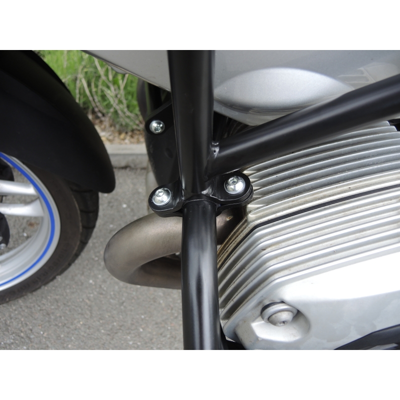 Engine guards RDMOTO Negru upper + lower pentru BMW R 1200 GS 2004-2007