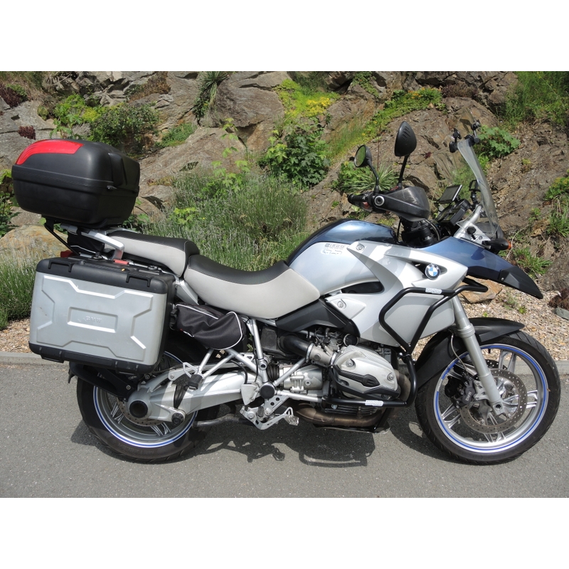 Engine guards RDMOTO Negru upper + lower pentru BMW R 1200 GS 2004-2007