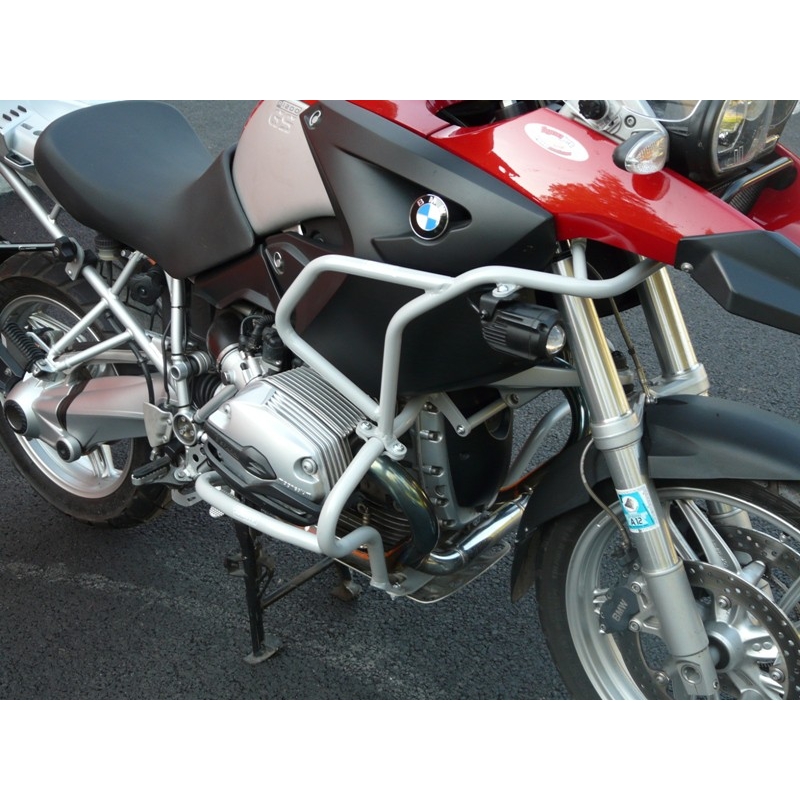 Engine guards RDMOTO argintiu upper + lower