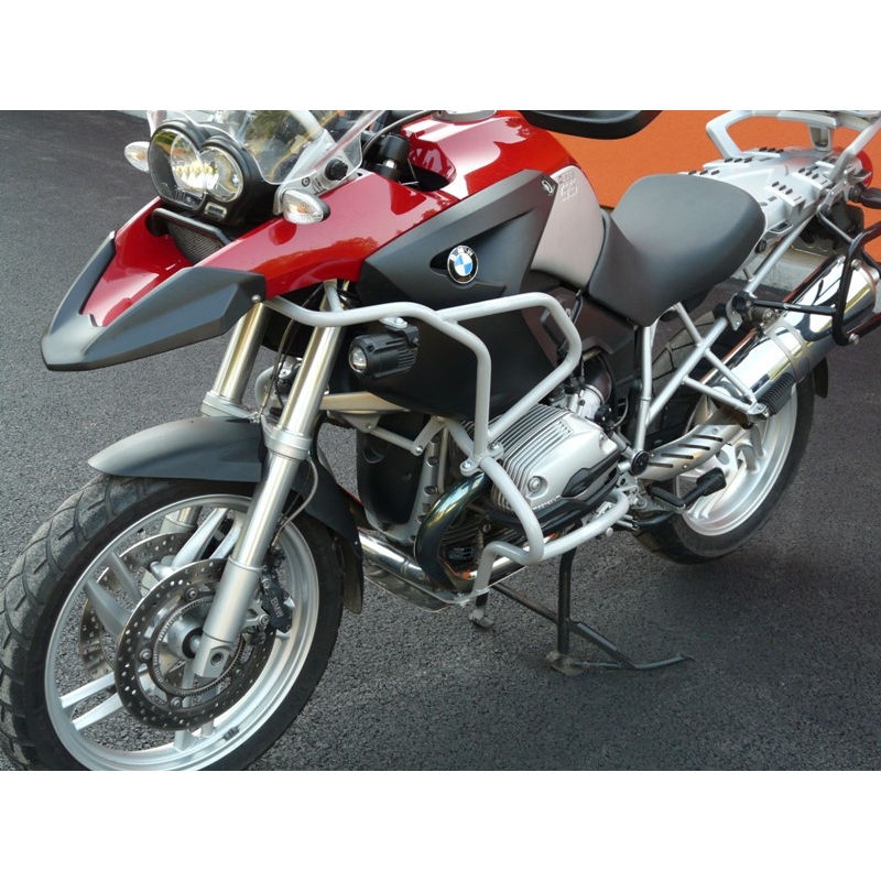 Engine guards RDMOTO argintiu upper + lower