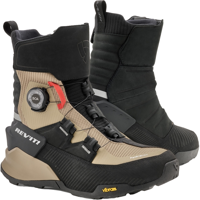 Ghete motociclete Revit Derecho H2O negru-nisip