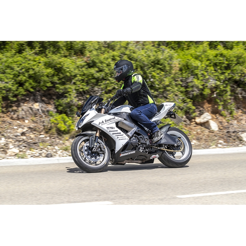 Jachetă cu airbag HELITE Vented negru-galben-fluo