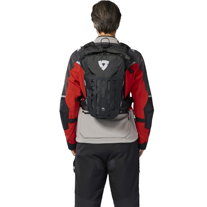 Rucsac motocicletă Revit Bauxite H2O gri-negru 18 l
