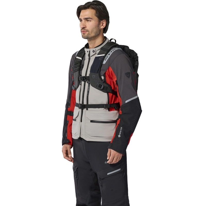 Rucsac motocicletă Revit Bauxite H2O gri-negru 18 l