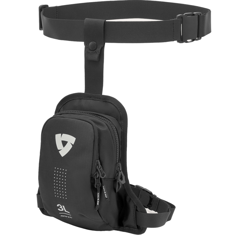 Geantă de coapsă Revit Bag Node H2O neagră 3 l