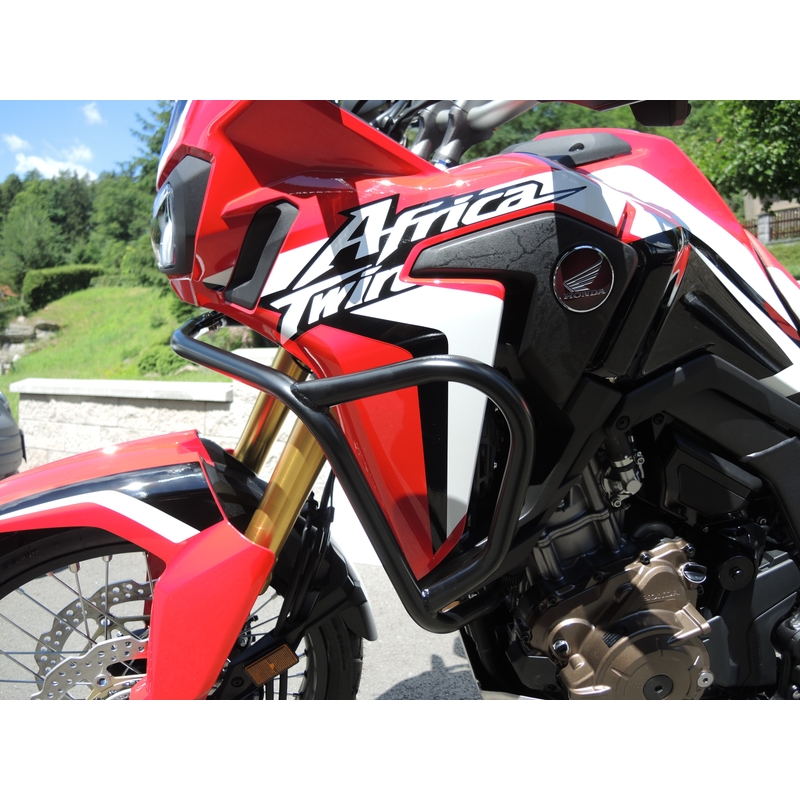Engine guards RDMOTO matt black upper pentru HONDA CRF 1000 L Africa Twin 2016-2019