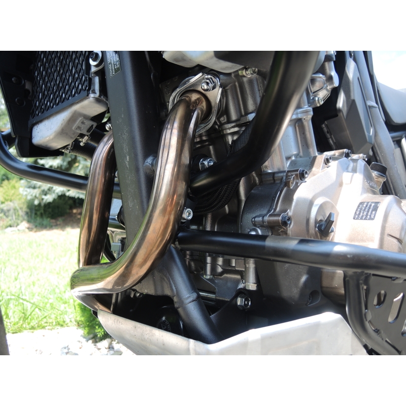 Engine guards RDMOTO matt black upper + lower pentru HONDA CRF 1000 L Africa Twin 2016-2019