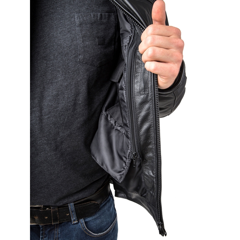 HELITE Roadster Roadster jachetă airbag negru