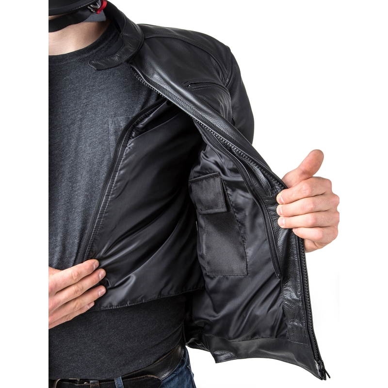 HELITE Roadster Roadster jachetă airbag negru