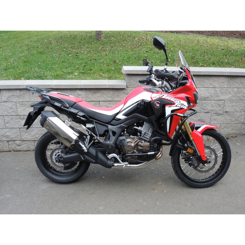 Engine guards RDMOTO black upper + lower pentru HONDA CRF 1000 L Africa Twin 2016-2018