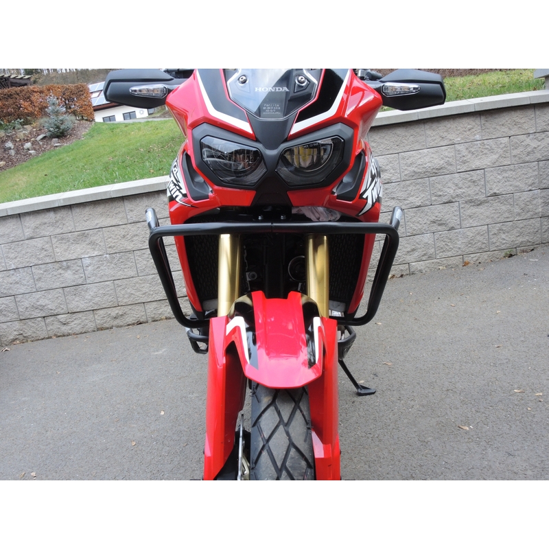 Engine guards RDMOTO black upper + lower pentru HONDA CRF 1000 L Africa Twin 2016-2018