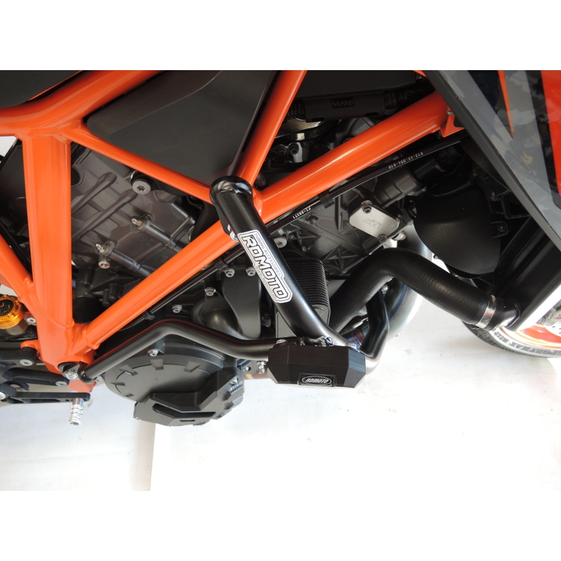 Engine guards RDMOTO matt black lichidare