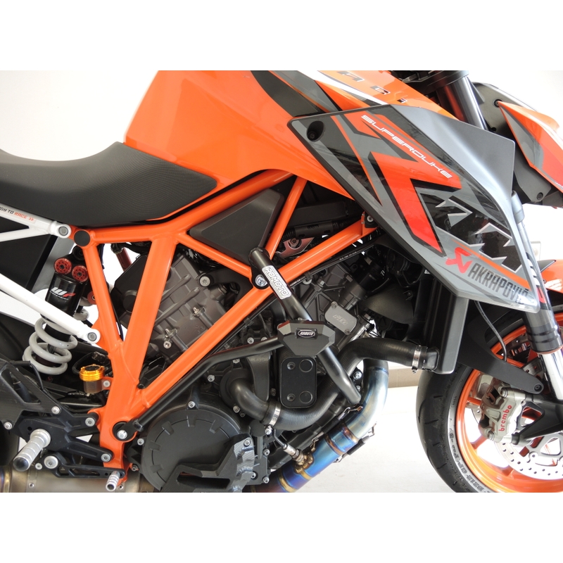 Engine guards RDMOTO matt black lichidare