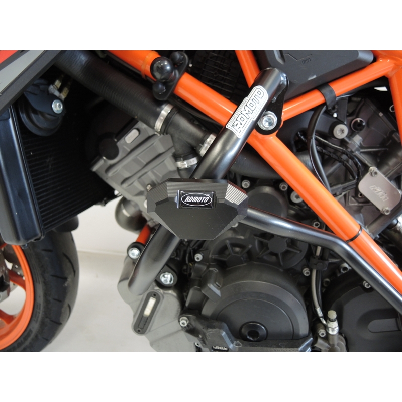 Engine guards RDMOTO matt black lichidare