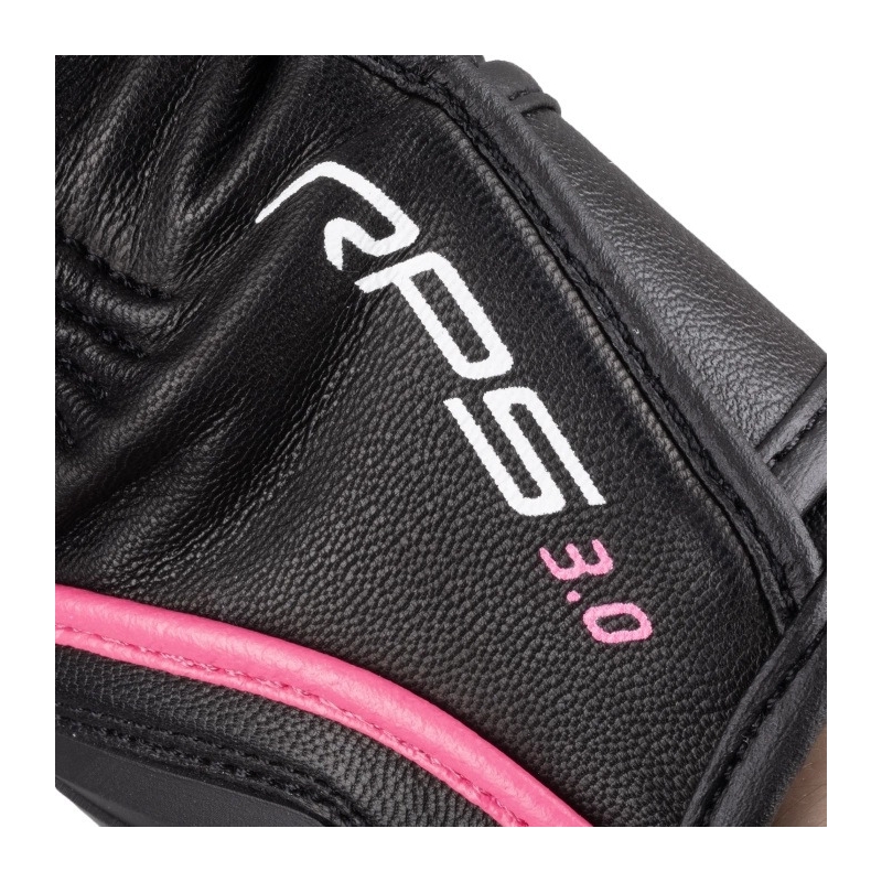 Mănuși de motocicletă pentru femei Oxford RP-5 3.0 negru-alb-roz