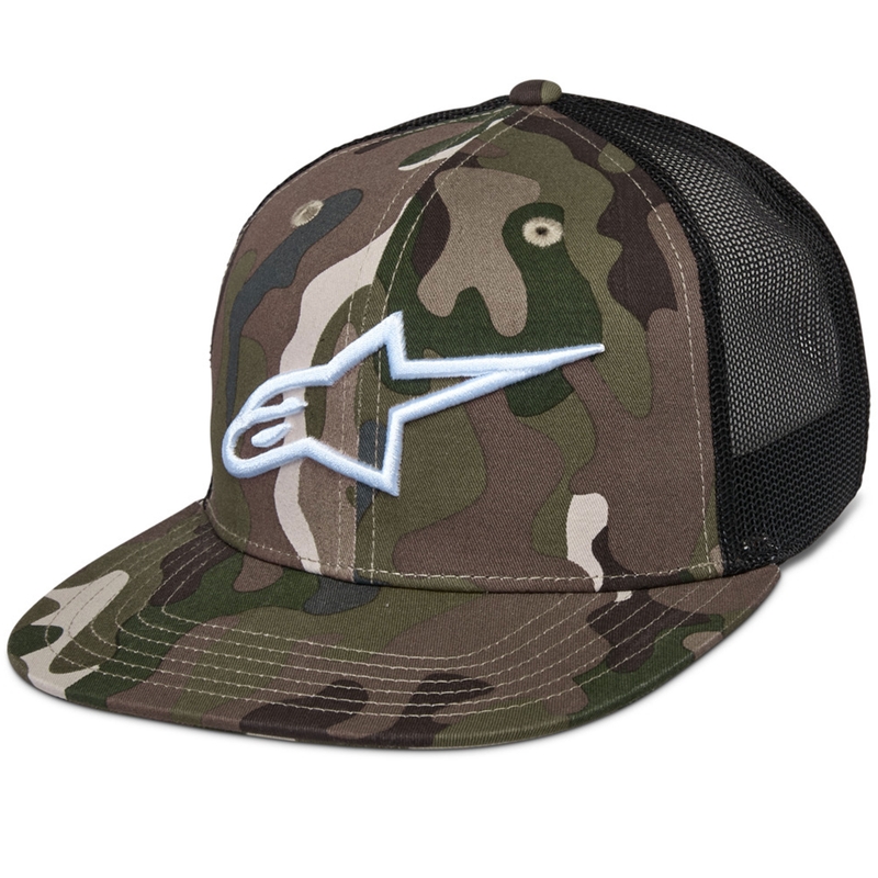 Șapcă Alpinestars Corp verde camo-negru