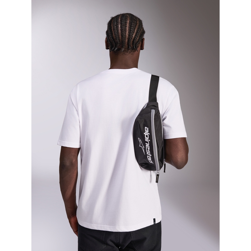 Geantă de sport Alpinestars Only Linear 2L negru-alb