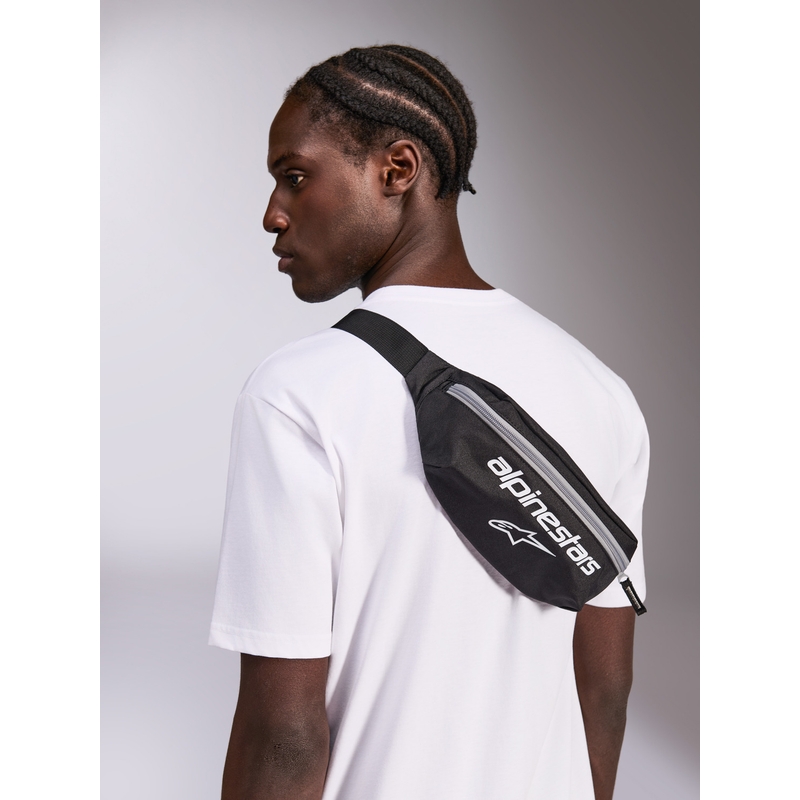 Geantă de sport Alpinestars Only Linear 2L negru-alb