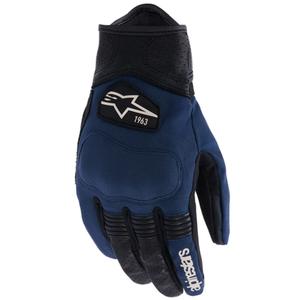 Mănuși motocicletă Alpinestars Tracker albastru închis-negru