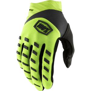 Mănuși motocross pentru copii 100% Airmatic galben-negru