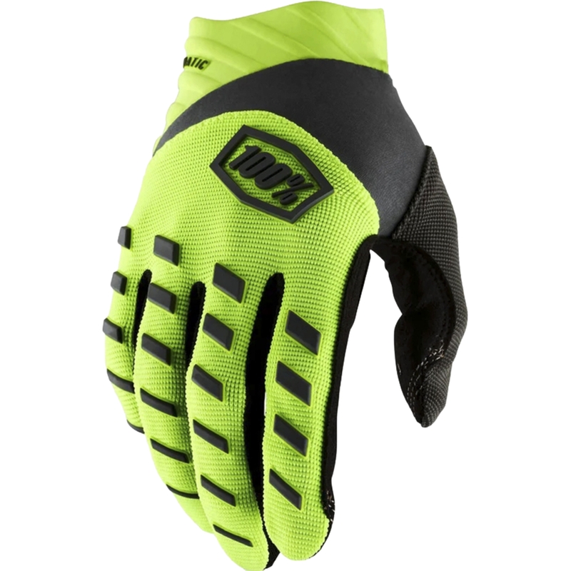 Mănuși motocross pentru copii 100% Airmatic galben-negru