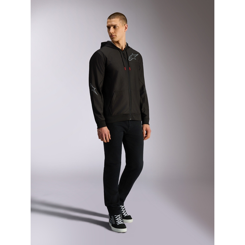 Hanorac Alpinestars Sessions 3 negru-gri