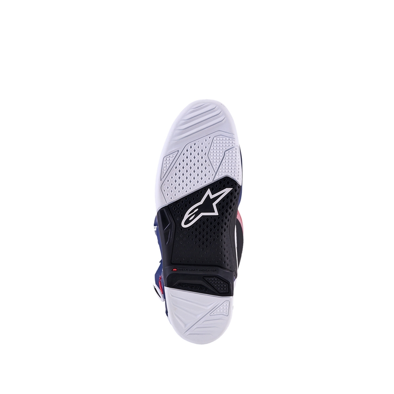 Ghete motocross Alpinestars TECH 7 UNITY roșu-alb-albastru
