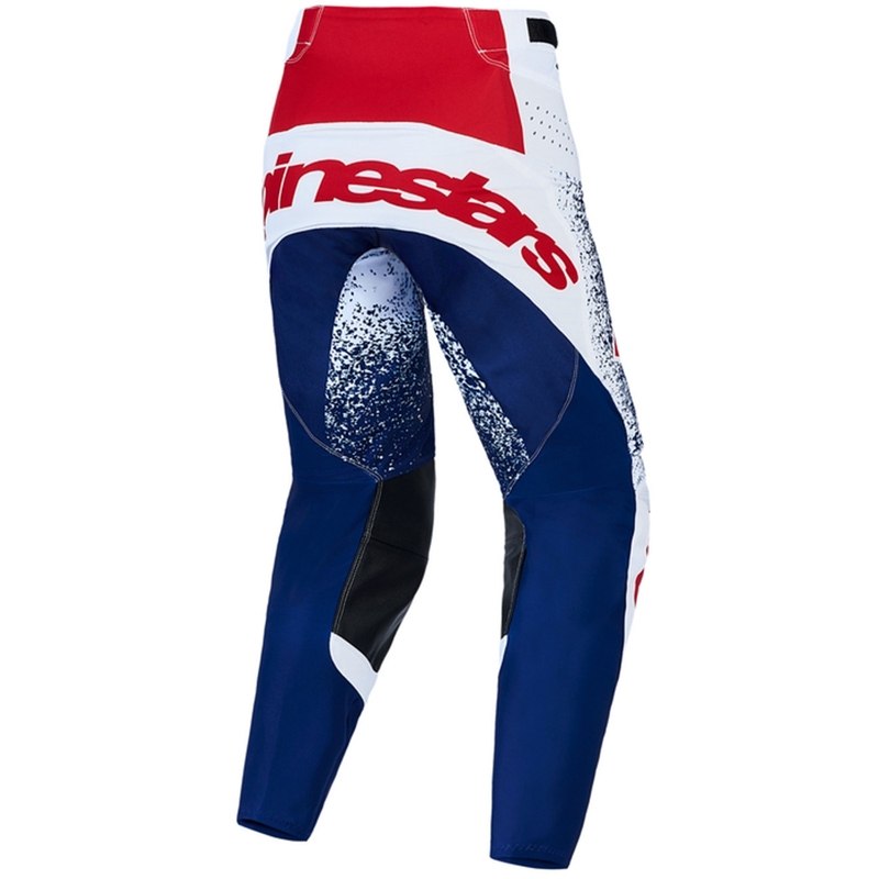 Pantaloni motocross Alpinestars Techstar Limited Edition Unity roșu-alb-albastru
