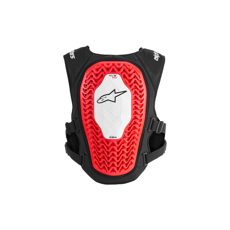 Vestă airbag Alpinestars TECH-AIR®MX Plasma, alb-negru-roșu