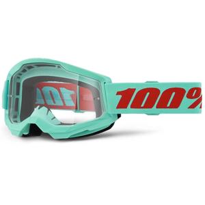 Ochelari de motocros 100% STRATA 2 New Maupiti (plexi transparent)