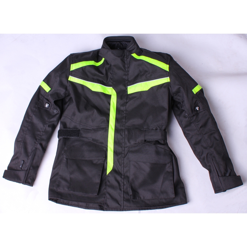 Geacă moto pentru copii Street Racer Kid negru-galben fluorescent lichidare