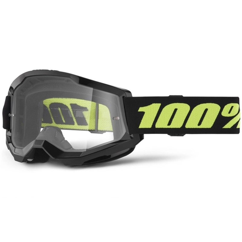 Ochelari de motocros 100% STRATA 2 New Solar (plexi transparent)