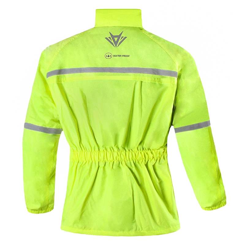 Jachetă de ploaie Moto RSA Insta fluo galben lichidare