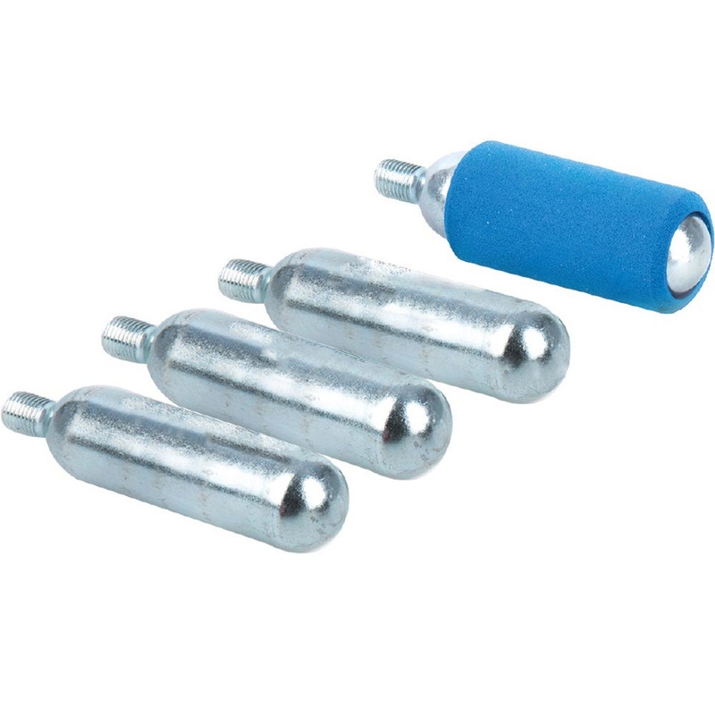 Cartușe CO2 de schimb pentru kituri de reparare anvelope Oxford, 4 buc.