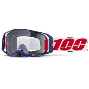 Ochelari de motocross 100% ARmatic Mach Z cu plexiglas transparent
