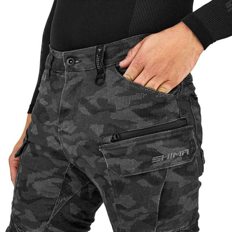 Pantaloni de motocicletă Shima Giro 3.0 camo