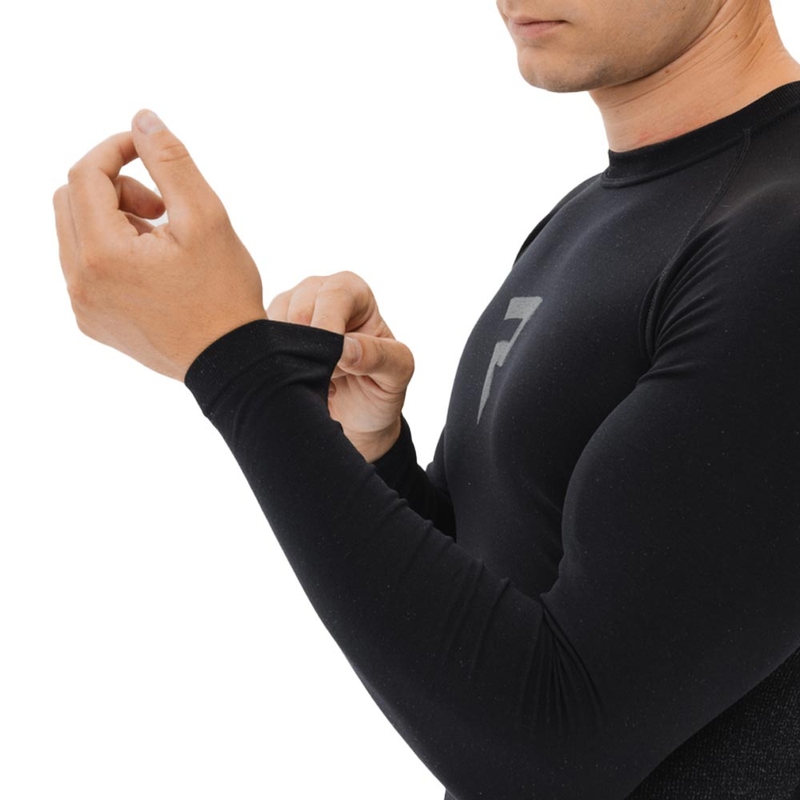 Rebelhorn Freeze II tricou termic negru