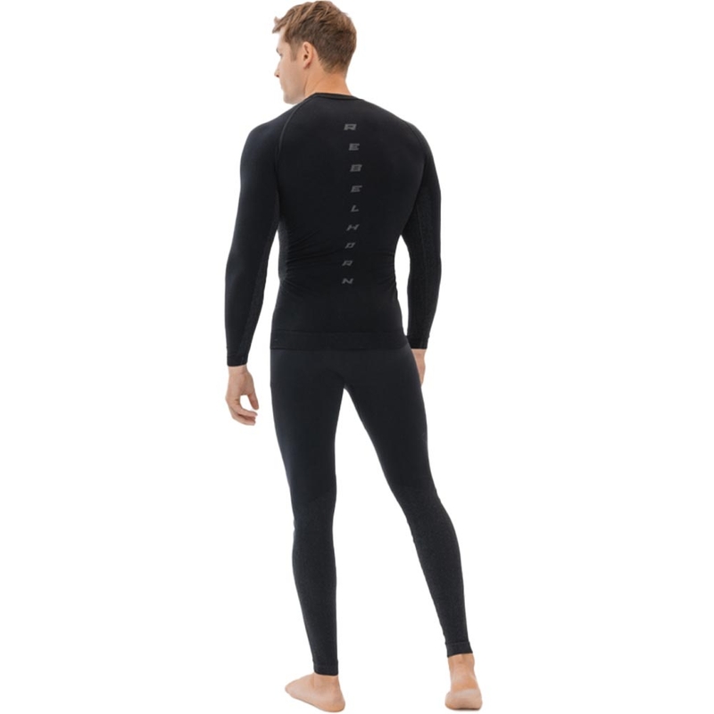 Rebelhorn Freeze II tricou termic negru