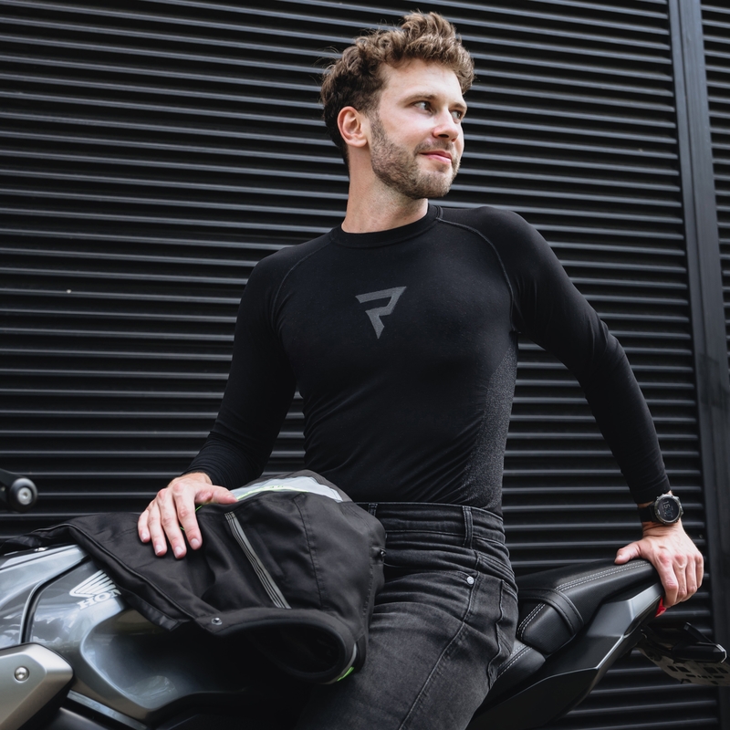 Rebelhorn Freeze II tricou termic negru