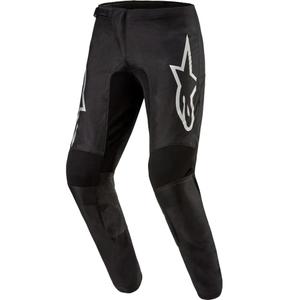 Pantaloni motocross Alpinestars Fluid Graphite negru-argintiu