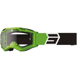 Ochelari de motocros Shot Assault 2.0 Solar negru-verde