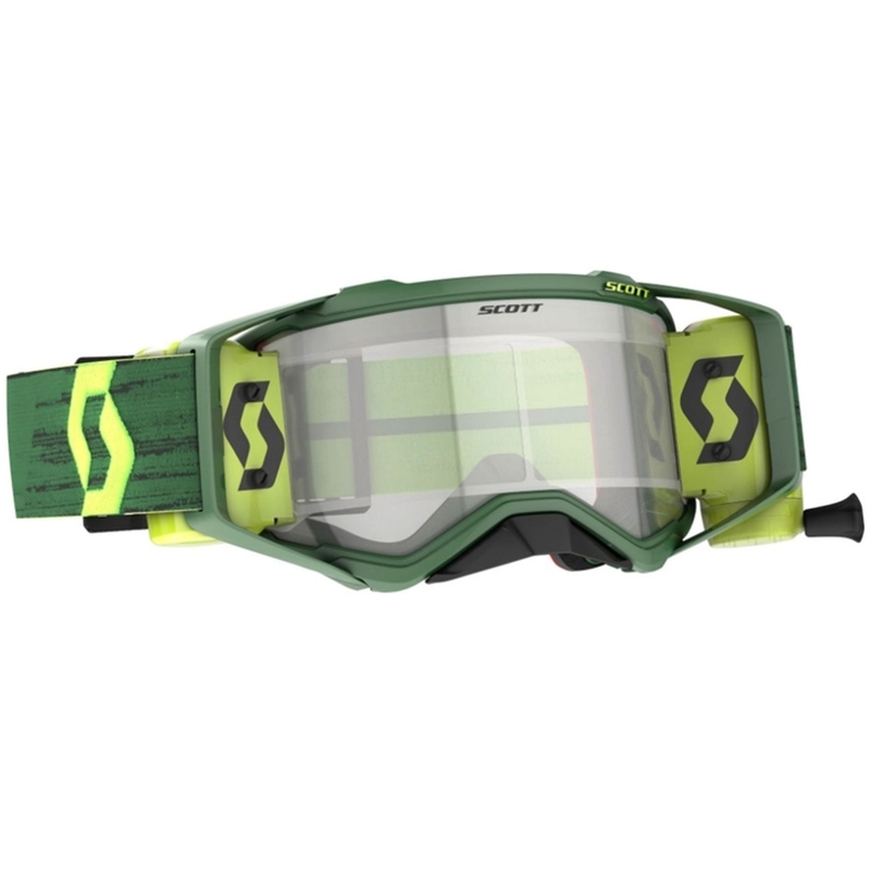 Ochelari de motocros SCOTT Prospect WFS 22 verde-galben