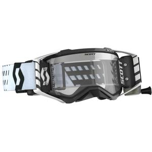 Ochelari de motocros SCOTT Prospect WFS 22 negru și alb