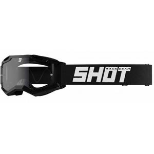 Ochelari de motocros Shot Assault 2.0 Solid Enduro negru