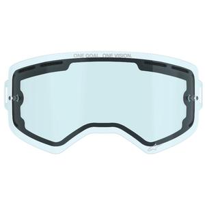 Plexiglas pentru ochelari dublu anti-aburire Alpinestars Supertech albastru